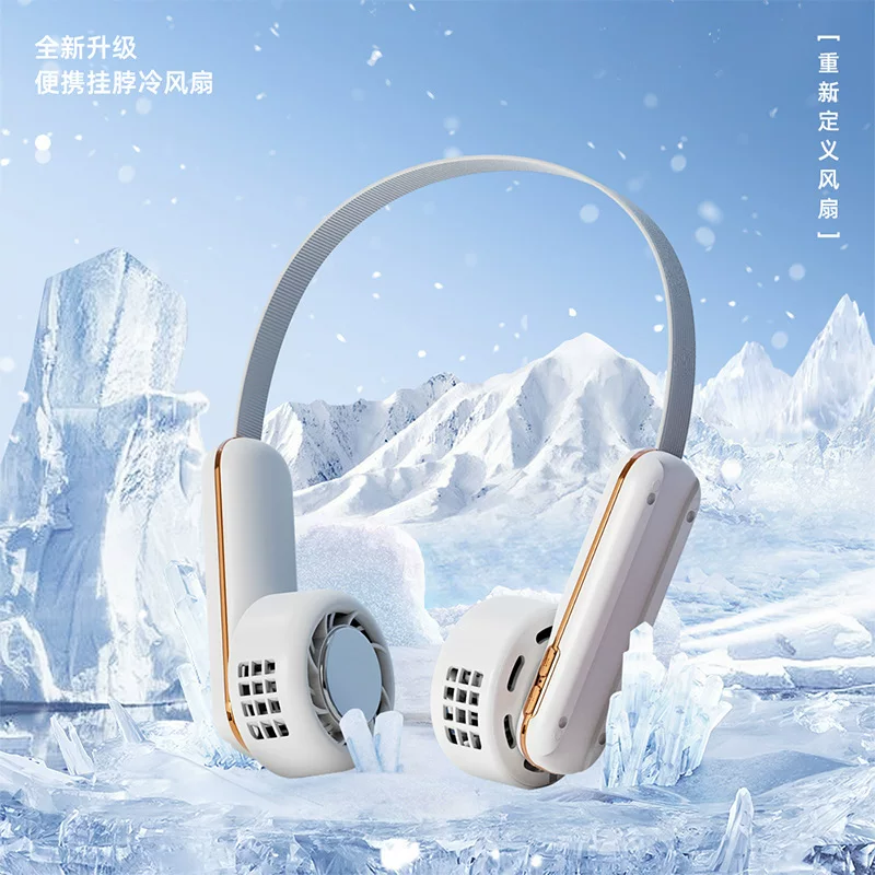 Handheld small cooling folding air fan, new collection