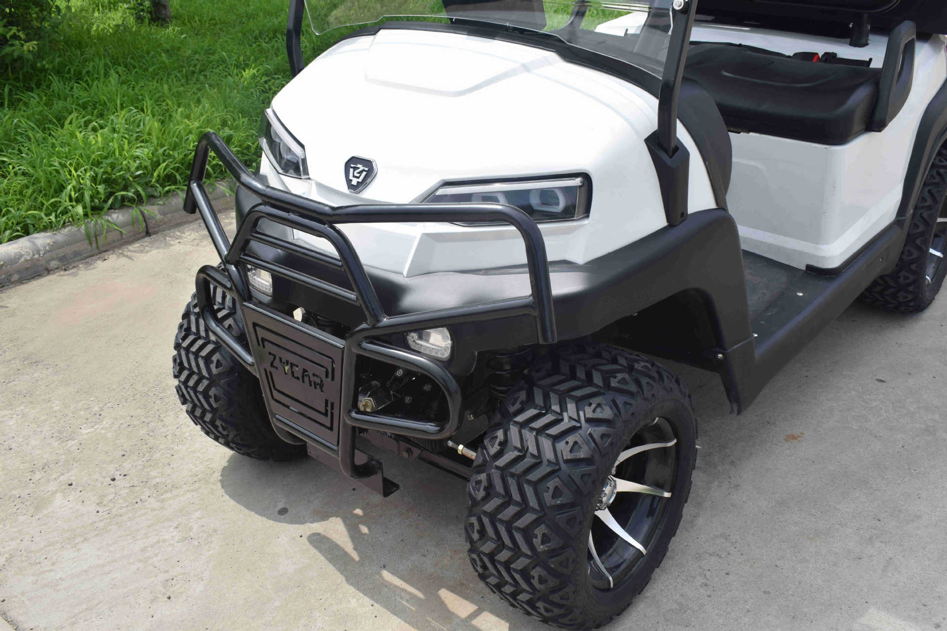 Zhongfeiyida Zhongyi Golf Cart Electric Sightseeing Car 2+2 Off-Road with Bumper Climbing Strong Long Endurance