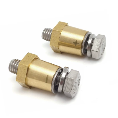 Power supply, ignition system accessories – Battery Connector Modification Accessories - through-hole-screw-38-inch-right-hand-thread-one-pair