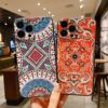 Apple, iphone14, retro phone case, ethnic protective case, ethnic style