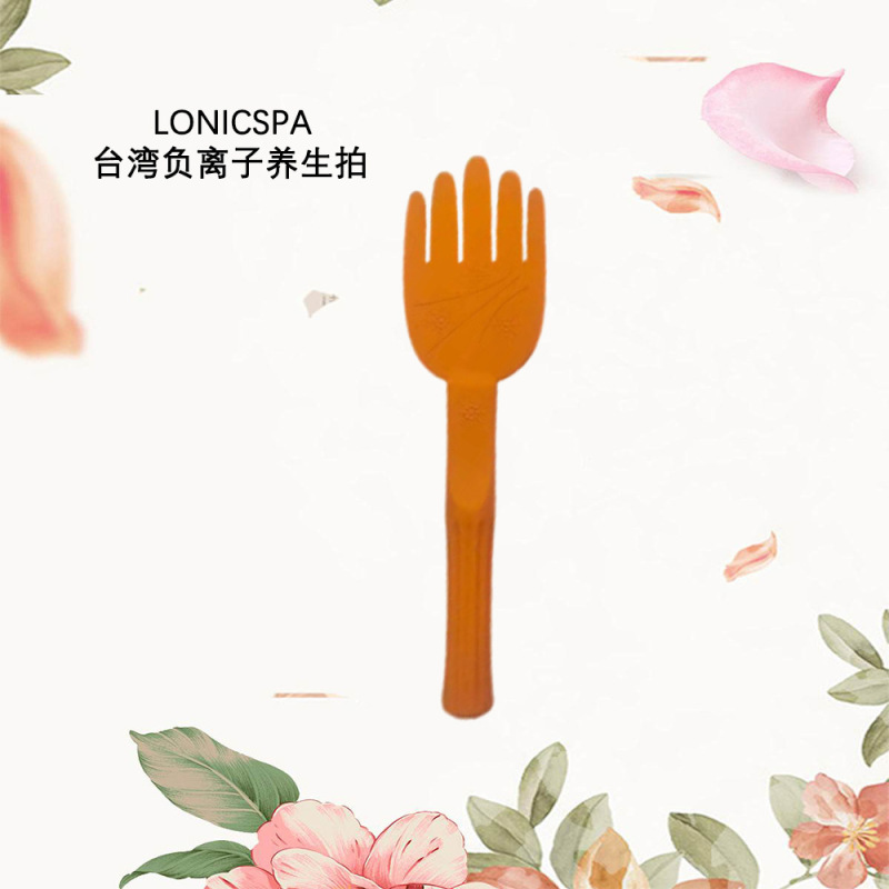 古法拍打疏通经络穴位按摩神器 家用手持式多功能肩颈养生拍痧板|undefined