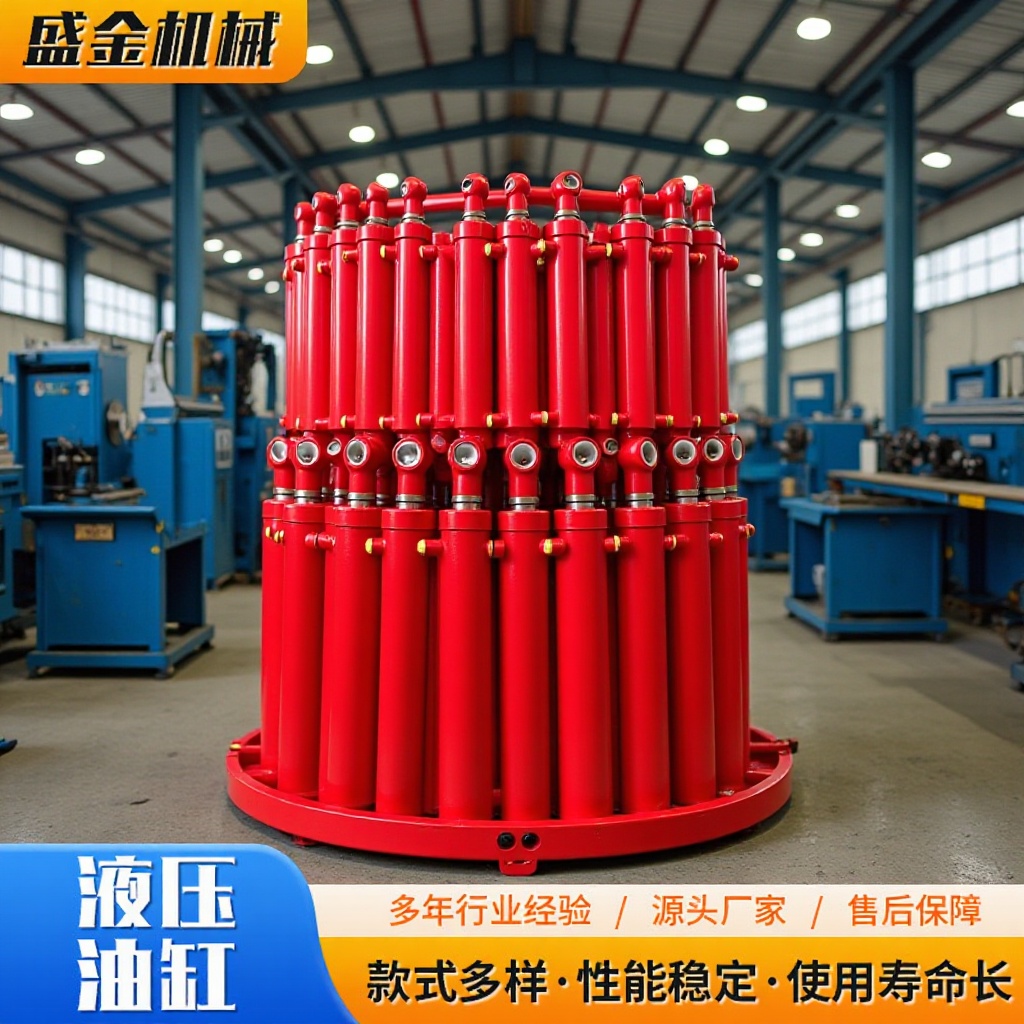 大吨位400吨液压机油缸批发电动升降机货梯同步顶升液压油缸
