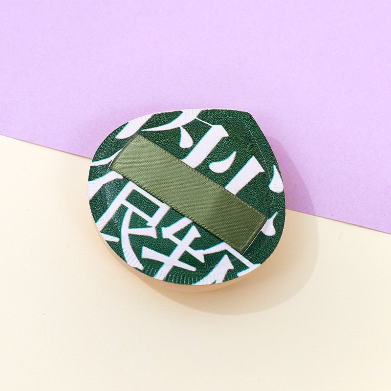 Puff de algodón de azúcar personalizado de fábrica, no coma polvo, esponja de maquillaje, huevo de belleza, gota de agua sin látex, colchón de aire grueso al por mayor