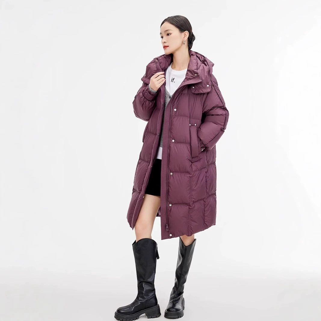 [Бренд тот же] Модернизированная версия слоеного 90 гусиного флангового костюма с капюшоном