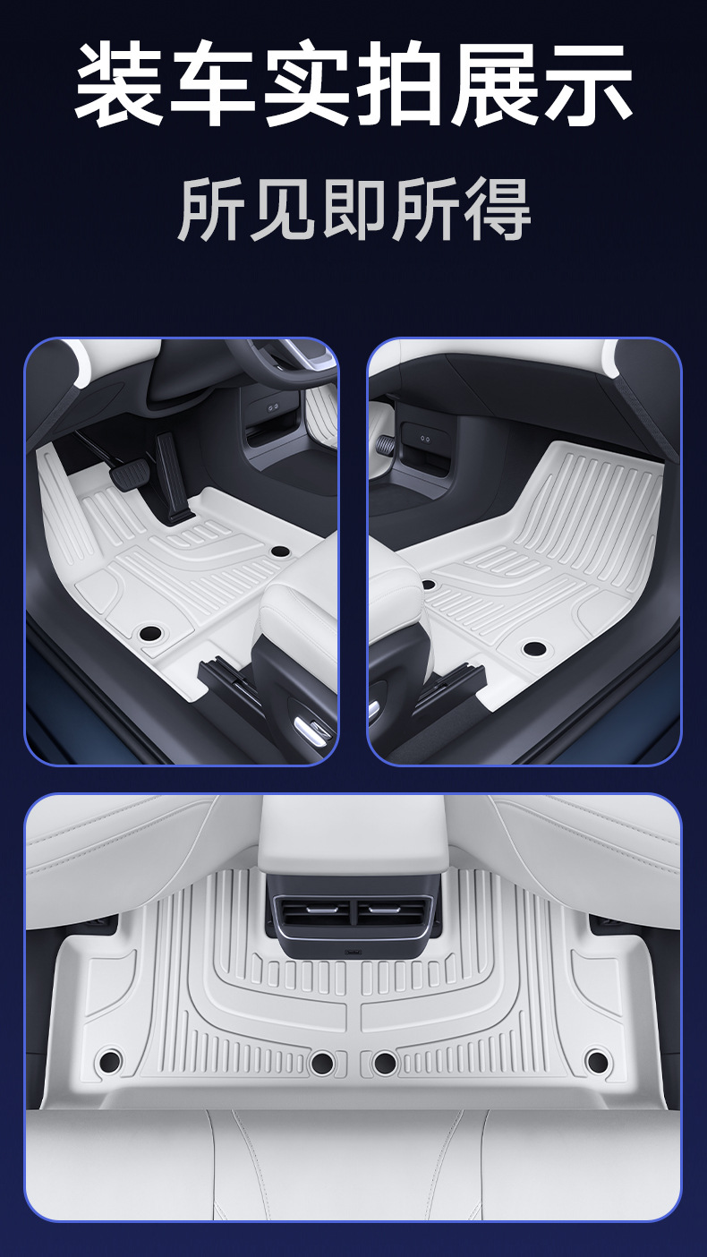 TPE Car Floor Mats for Chery icarv27 Interior Decoration Accessories