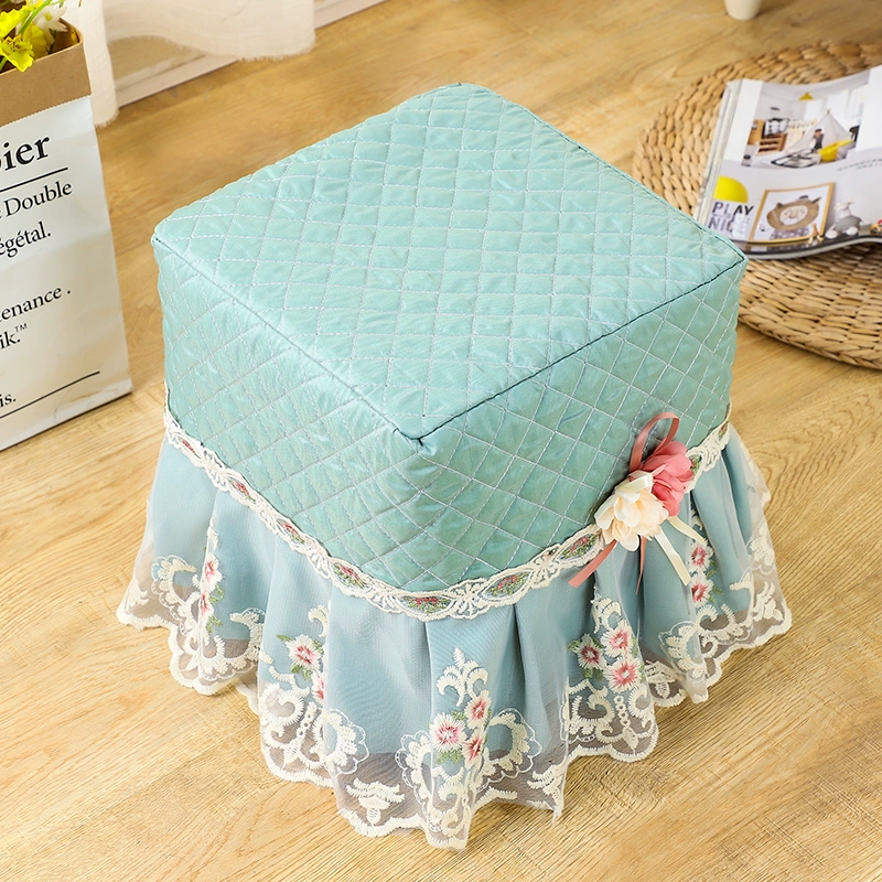 Тканевый маленький круглый чехол на табурет, пылезащитный защитный чехол, квадратный круглый кожаный чехол на табурет, табурет для смены обуви, подушка для дивана, табурета