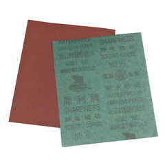 犀利牌耐水砂紙打磨各種金屬牆面滿100張240目360目