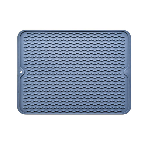 Rubber and plastic TPR insulation mat kitchen tableware insulation anti-slip mat desktop waterproof anti-slip mat dish mat draining mat