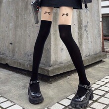 W 28523 Cosplay Black Stockings ƴ�Ӻ�˿��Ͳ�� ŷ���羳