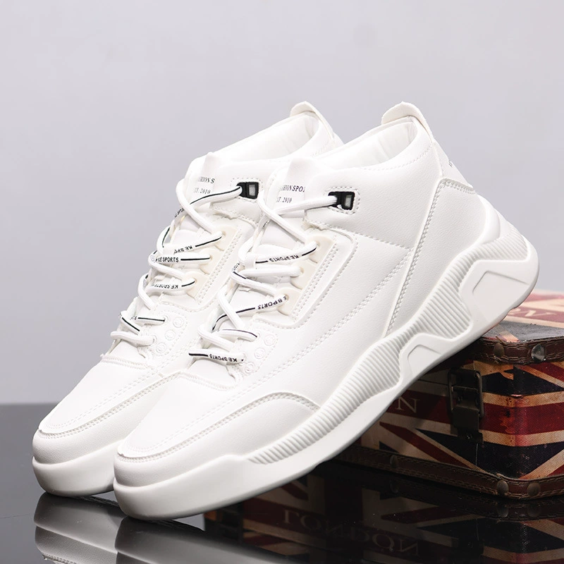 Весенняя и осенняя высокая мужская обувь прилив, чтобы увеличить повседневную обувь летом