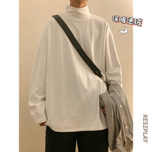 德绒保暖打底衫青少年半高领长袖T内搭卫衣男HD1318TP20控38