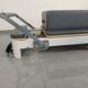 Pilates core aluminum alloy small white bed yoga fitness folding bed equipment home sports fitness equipment