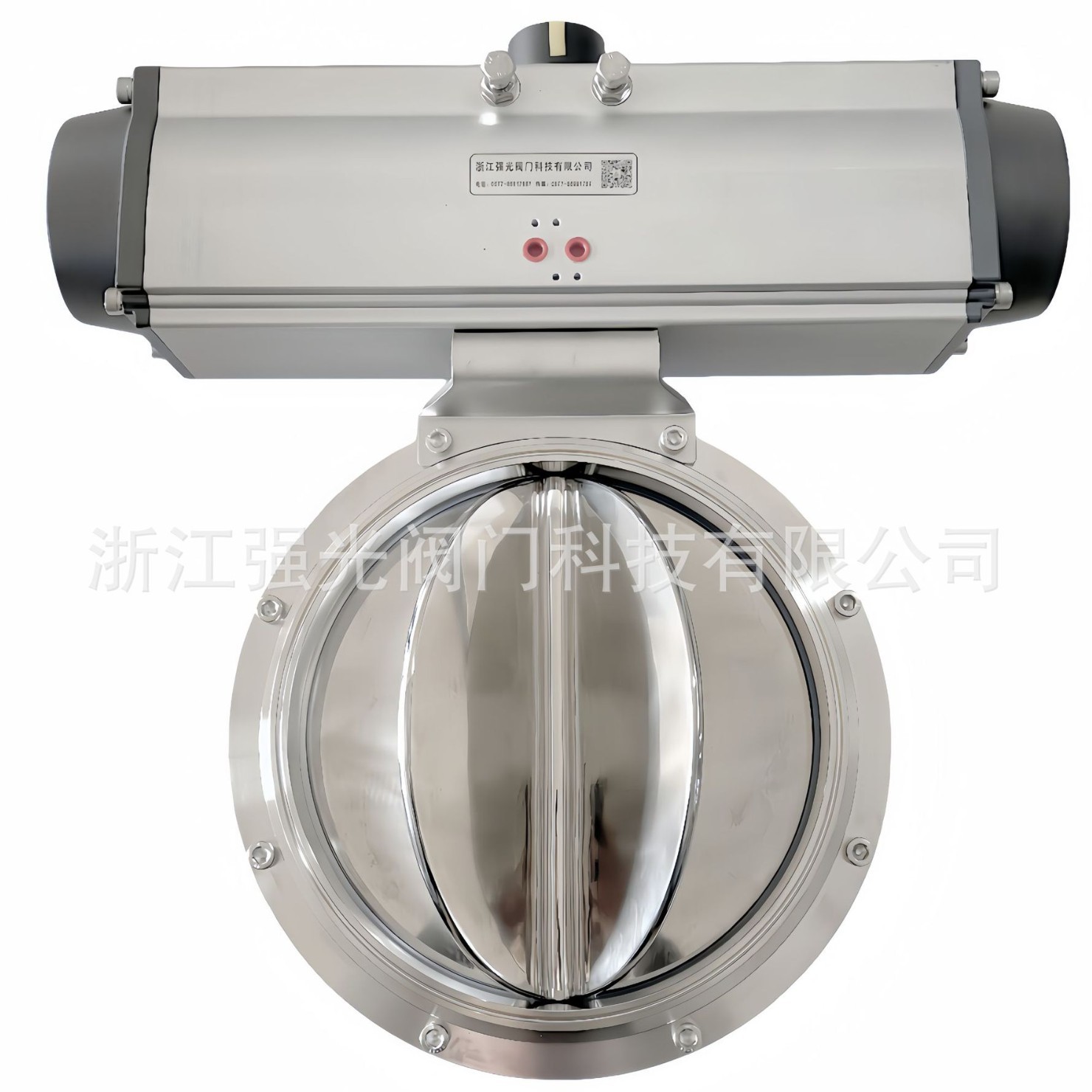 316L制药粉体卫生级食品级不锈钢气动快装卡箍卡盘旋转加料器