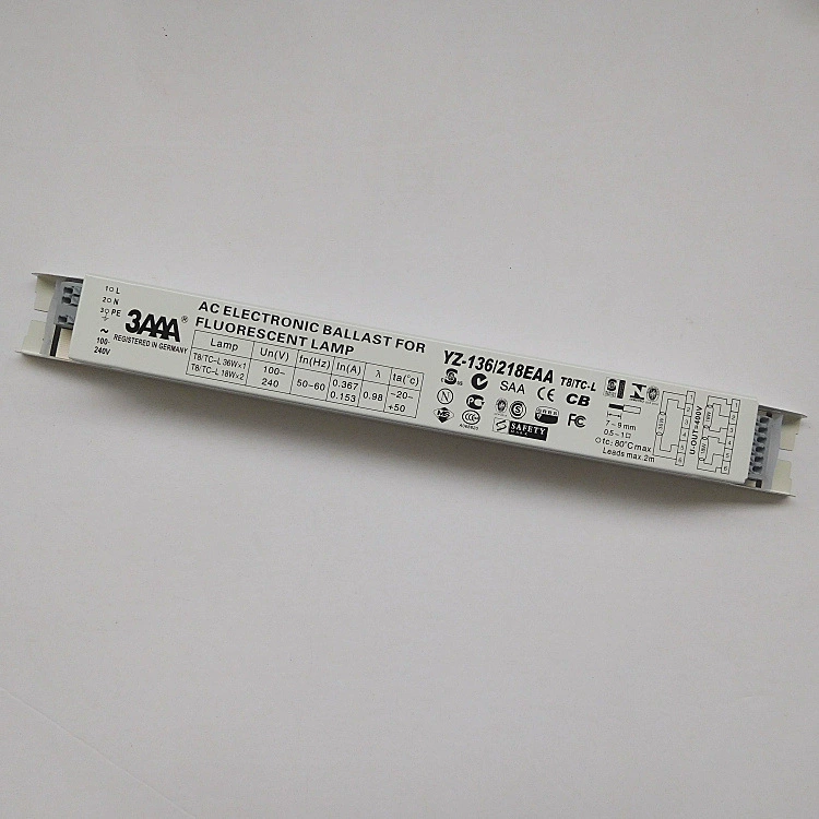 Цифровой балласт AAA YZ-136/218EAA T8/TC-L 1*36 Вт 2*18 Вт устройство полного потока один в один