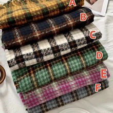 新款羊绒手感东大门格子围巾女冬韩版仿羊绒百搭长款保暖披肩围脖