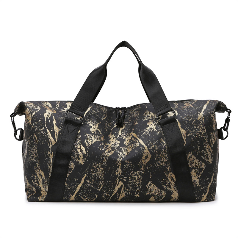 Nueva bolsa de viaje portátil de expansión ligera para viajes de negocios de corta distancia, bolsa de almacenamiento de fitness deportivo de separación seca y húmeda de gran capacidad para mujeres