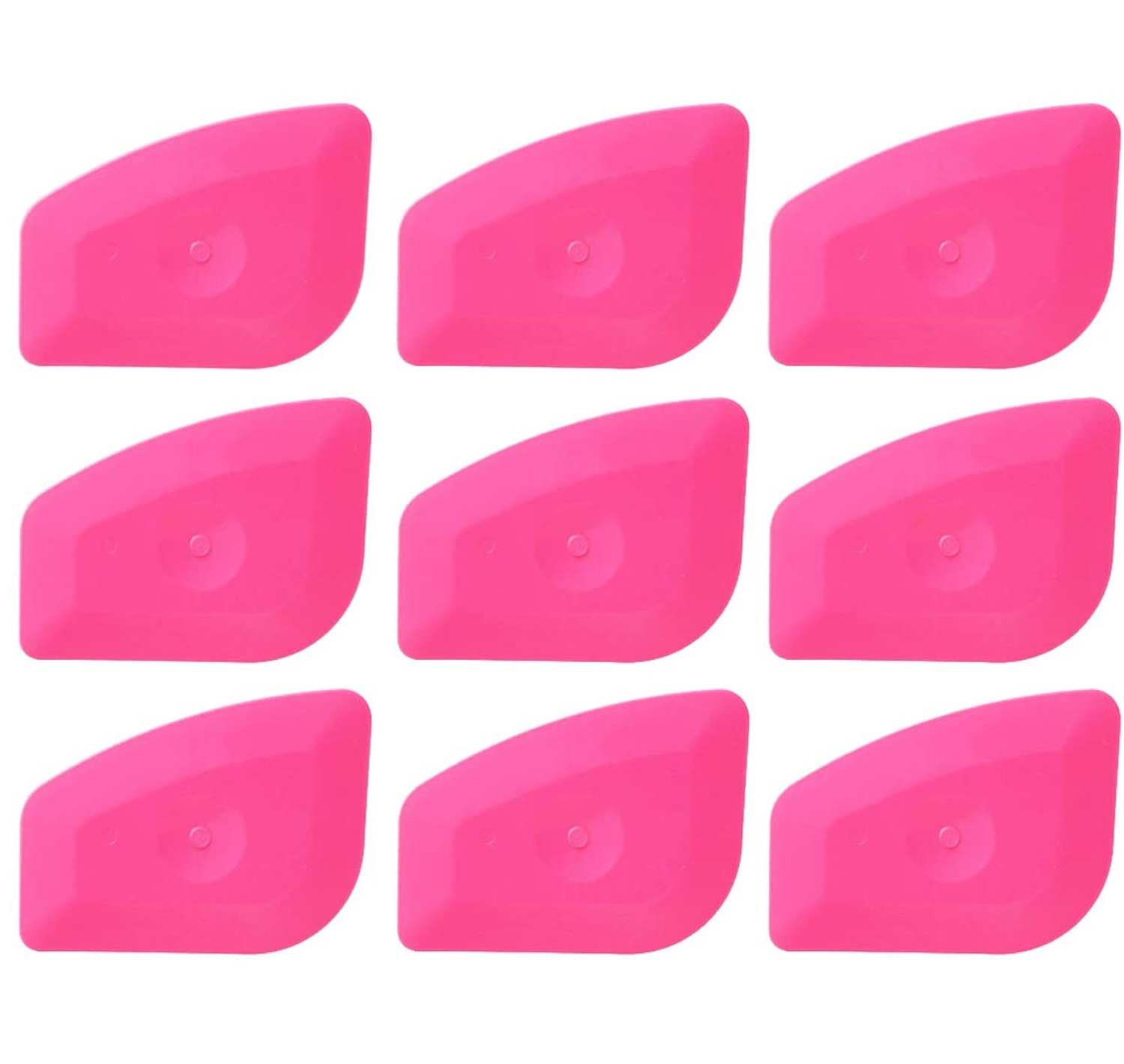 9件套汽车刮板套件贴纸贴花厨房家庭办公室汽车包装刮刀