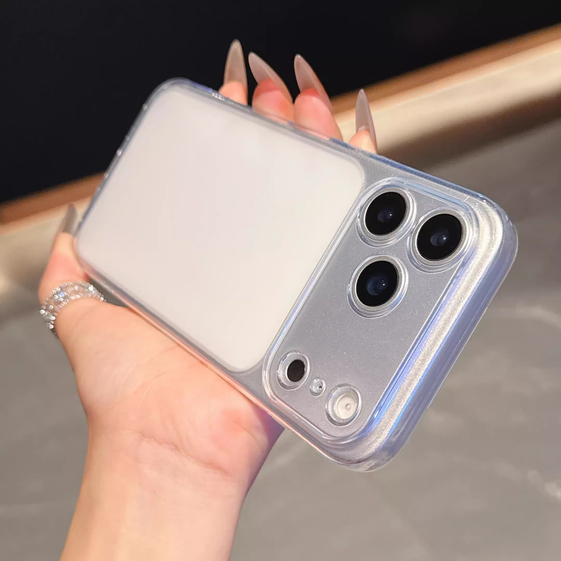 Suitable IPhone Pro Max, The Phone Instantly Transforms Into A 17 Matte Ultra-thin TPU Semi-transparent Anti-drop Case_voghion.com