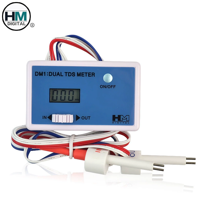 HM онлайн TDS тестер качества воды двухканальный DM1/DM2 питьевая вода аквариум разведение TDS детектор проводимости