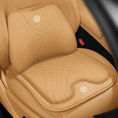 Car Lumbar Pillow Cushion Waist: Waist support - tuo-brown-cushion-lumbar-support