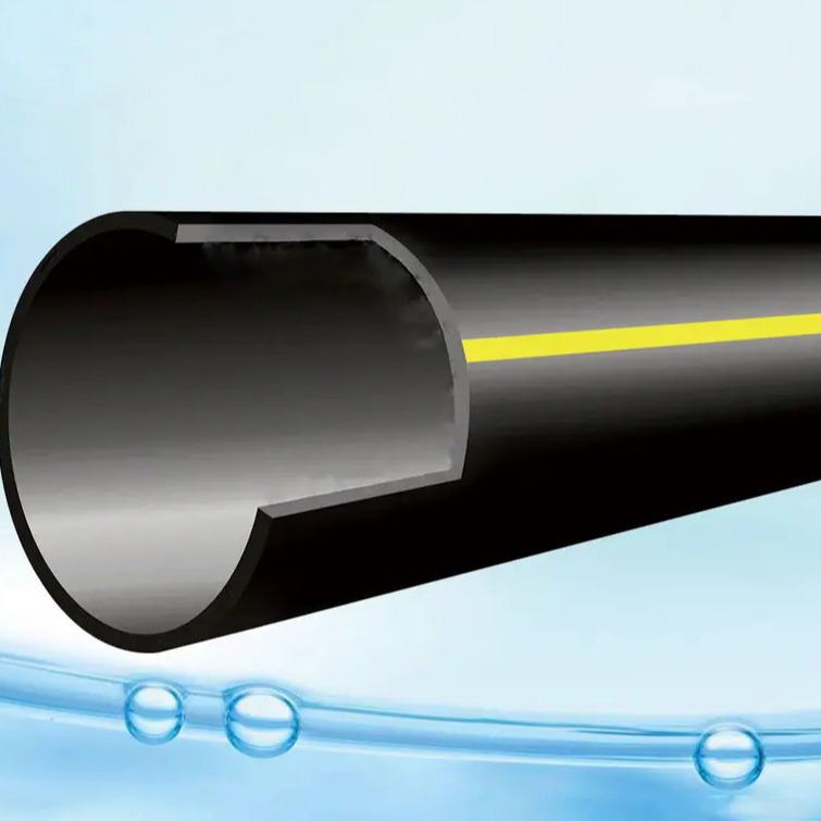 PE250燃气管SDR11GB17沼气煤气天然气专用聚乙烯黑色埋地管燃气管