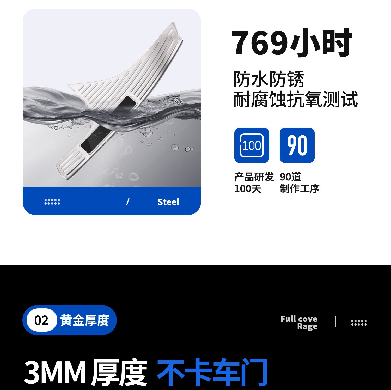 Compatible with Changan Qiyuan Q07 door sill strip, Q05 stainless steel, A07 protection, A06 Origin, A05 welcome footboard, E07