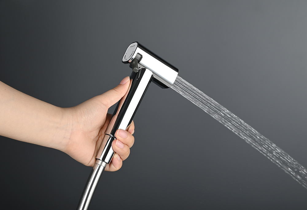 Bathroom toilet spray gun companion set, bathroom toilet cold and hot washbasin, concealed toilet spray gun with tissue holder undefined