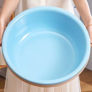 来图定制LOGO颜色塑料洗脸盆学生宿舍婴儿洗衣洗脚盆洗菜盆子加厚
