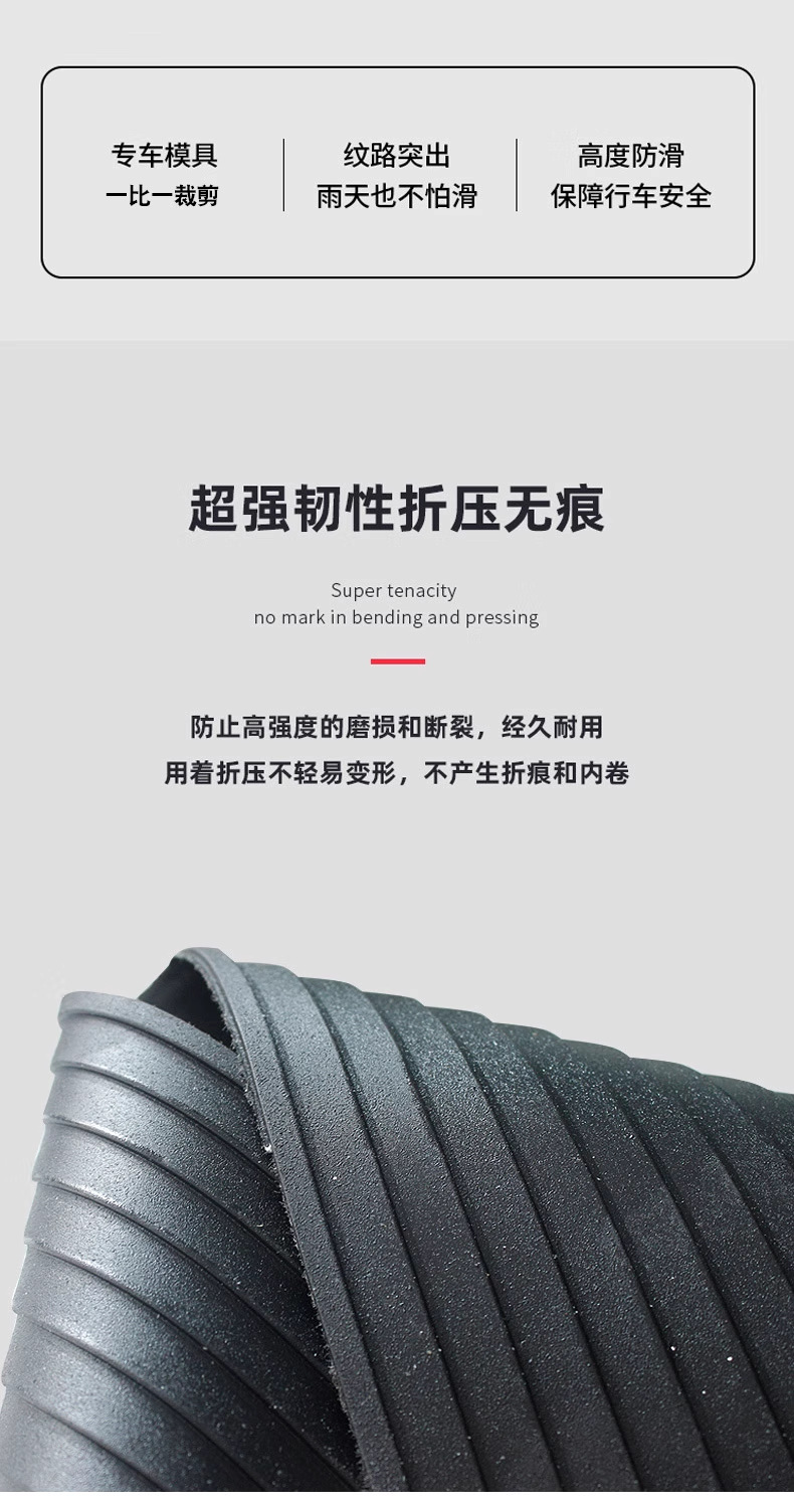 Suitable for Haojin Sr07 Motorcycle Rubber Foot Pads, Foot Pedal Mats, Wear-Resistant, Waterproof, Anti-Slip Modified Accessories