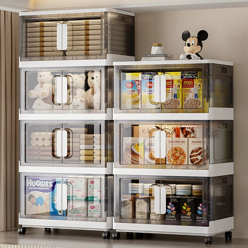 Сгущение без установки складной шкаф для хранения дома Многослойная гостиная игрушка шкафчик для закусок шкаф кухонный шкаф для хранения