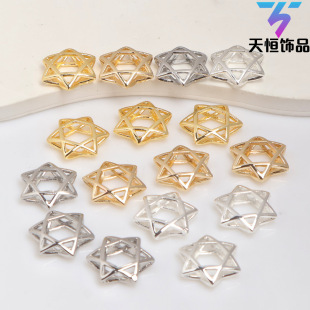 14K����ɫ�U����â��15mm�������Ǵ������DIY�ֹ��Ʒ�������