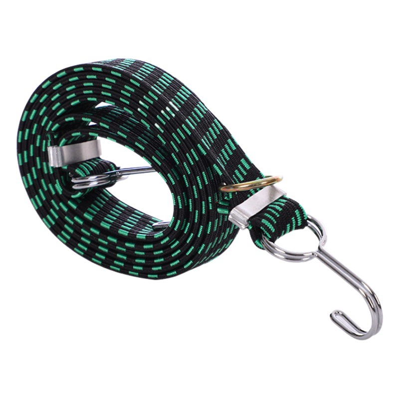 [Correa de motocicleta] Carga de bicicleta cuerda elástica cuerda elástica de equipaje elástica de coche eléctrico