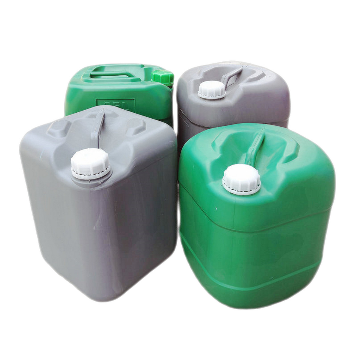 20L25升30kg公斤灰色方形小口塑料化工桶耐酸碱包装塑胶堆码桶