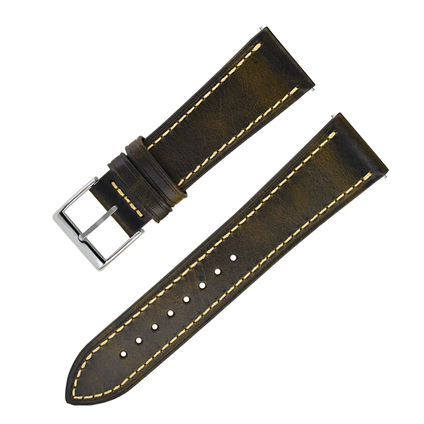 A1 dark green steel buckle #391