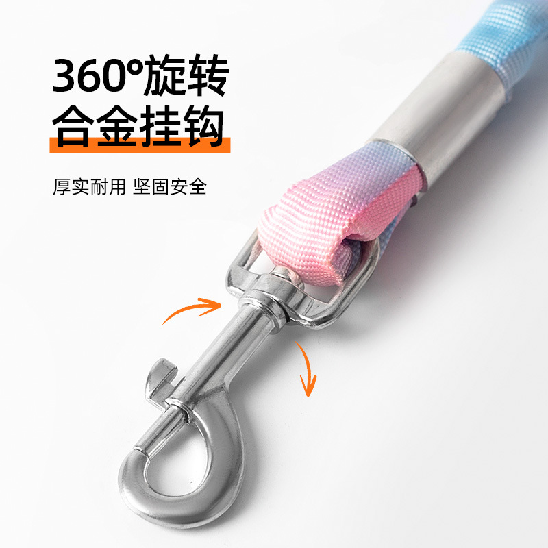 Transfronterizos Amazon nuevo perro tracción cuerda elástica corda a prueba de explosiones corda de perros artículos de mascotas para caminar cuerda de perros