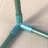 Source wholesale flower house connector Gardening three -way Flower stent, flower house accessories greenhouse greenhouse greenhouse connector