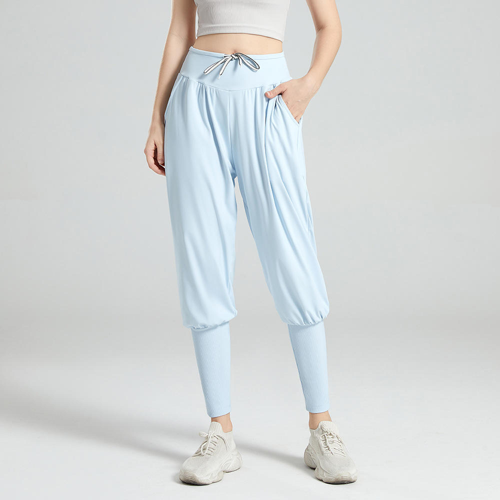 Casual Sports Pants Women's Loose Running Pilates Dance Yoga Pants Training Pants Quick-drying Fitness Clothes