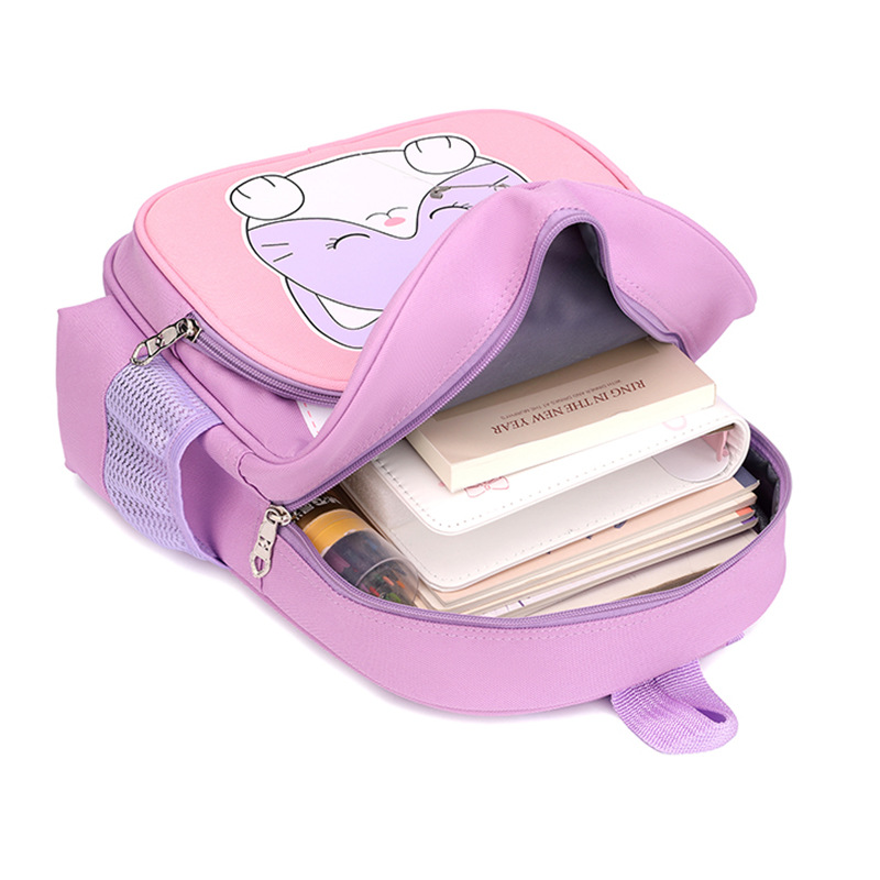 Caricatura tigre mochila infantil jardín de infantes bebé lindas mochila transpirable 3 años 5 años mochila para niños