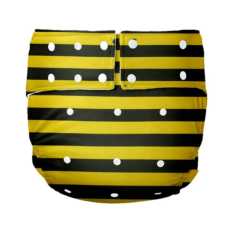 Pañales de tela para adultos a prueba de orina de comercio exterior, pantalones de pañales a prueba de fugas laterales, pañales para ancianos perdidos