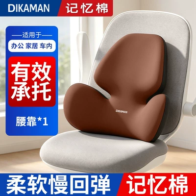Waist support office lumbar support for long-term - brown-butterfly-wings