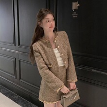 ��Ʒ �߼���С���L�ﶬ�¿��ɫ������Ƭë�ض�����Ů�A�I����