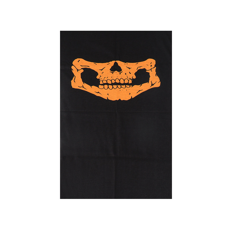 Seamless multifunctional magic headscarf, cycling mask to keep warm, Halloween props, skull and face mask