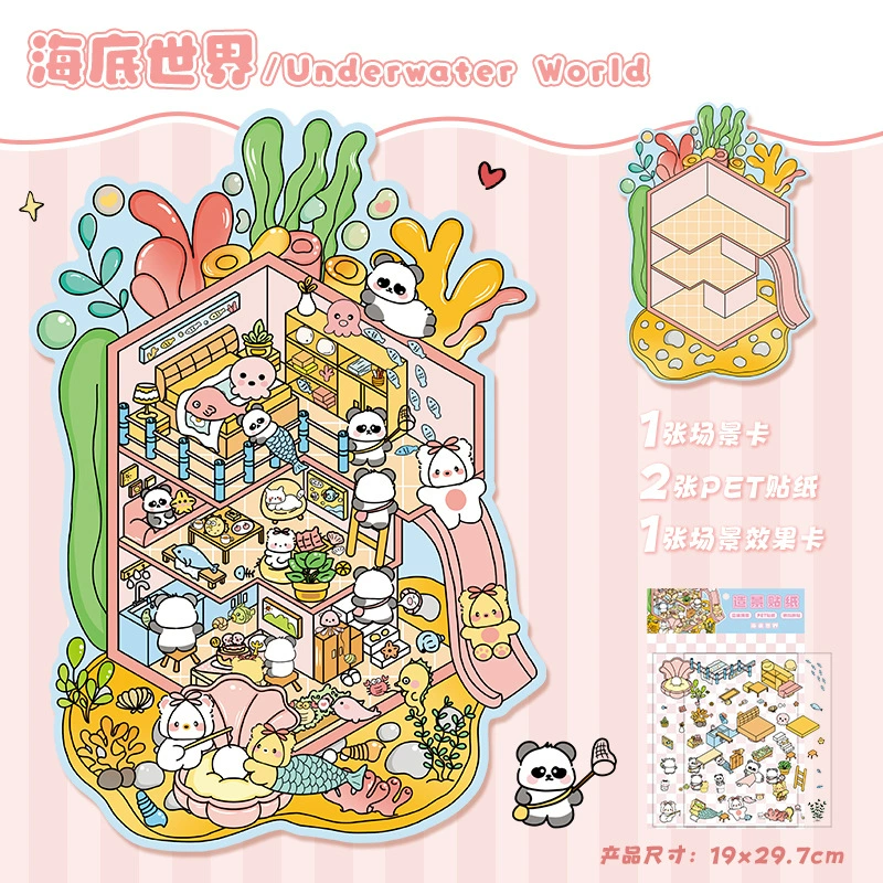 Big sticker, three dimensional stickers, 3D, scheduler