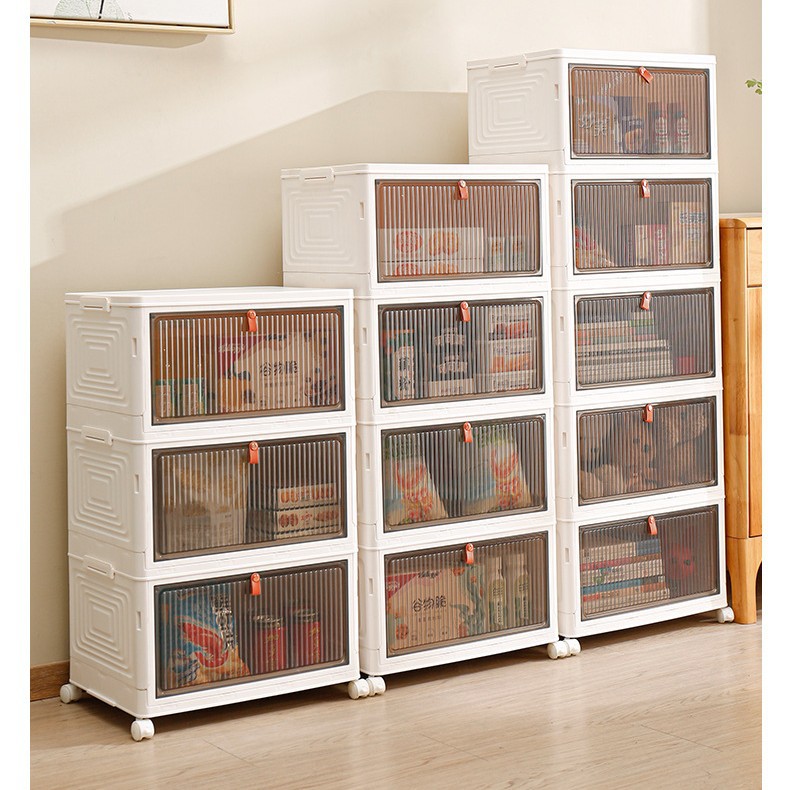 收纳盒鞋柜折叠鞋盒鞋子球鞋展示柜家用鞋架子收纳柜收纳神器