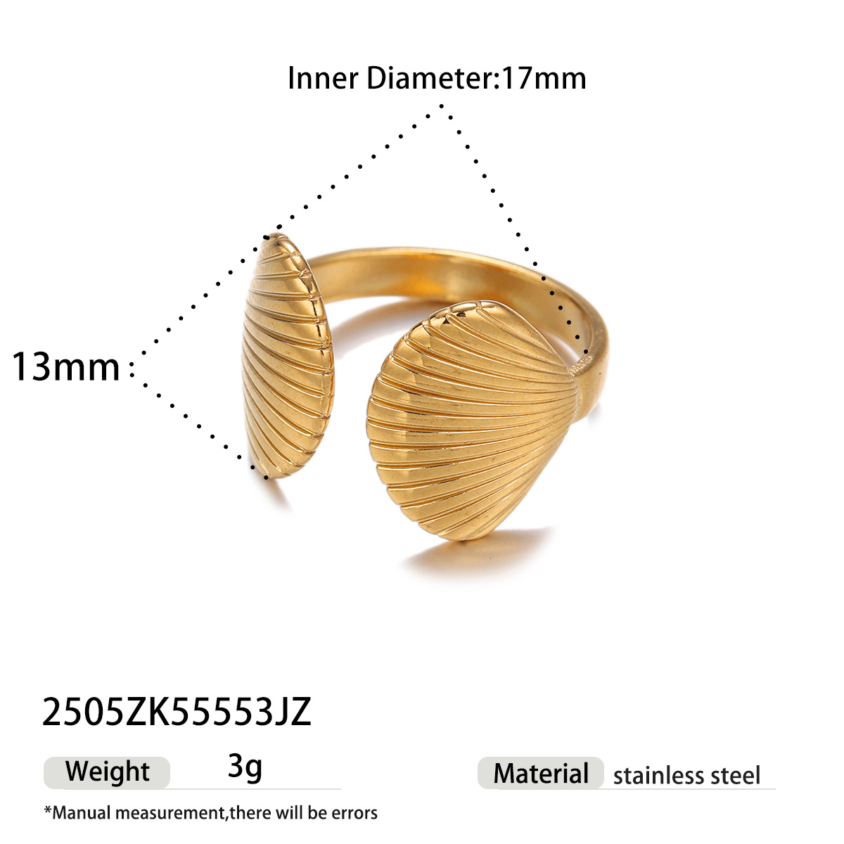 Tena anillo de collar de acero inoxidable europeo y americano diseño de nicho femenino conjunto de joyas de galvanoplastia de oro de 18k todo fósforo transfronterizo ins image 10