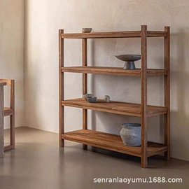 简易储物柜;茶桌、茶台;博古架