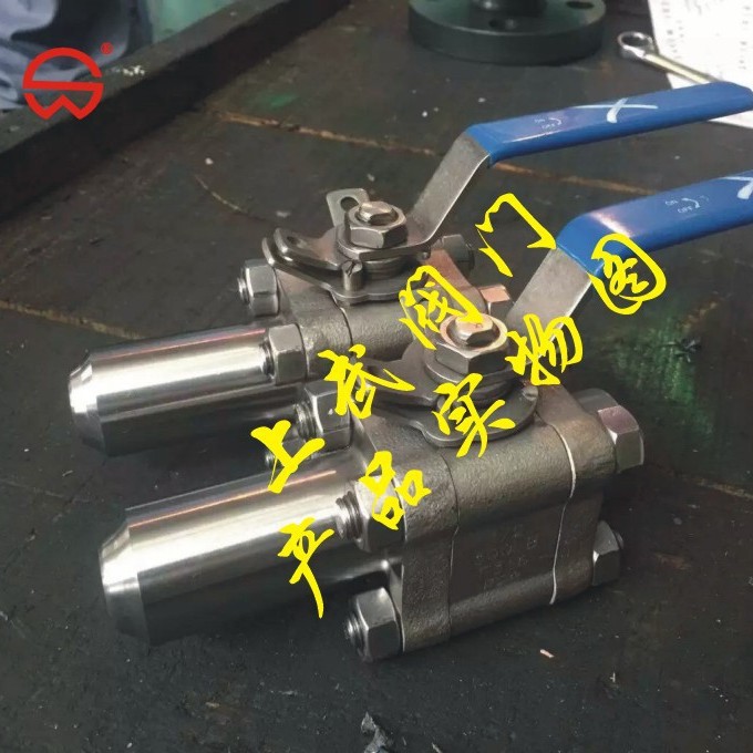 Q61F单边加长三片式不锈钢球阀