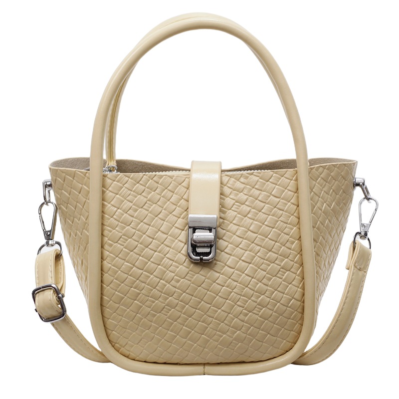 Tejiendo una tendencia de nicho, bolsa de canasta de verduras, mujer 2025, nuevo estilo de comercio exterior, bolso de mensajero de un solo hombro de alta gama de verano