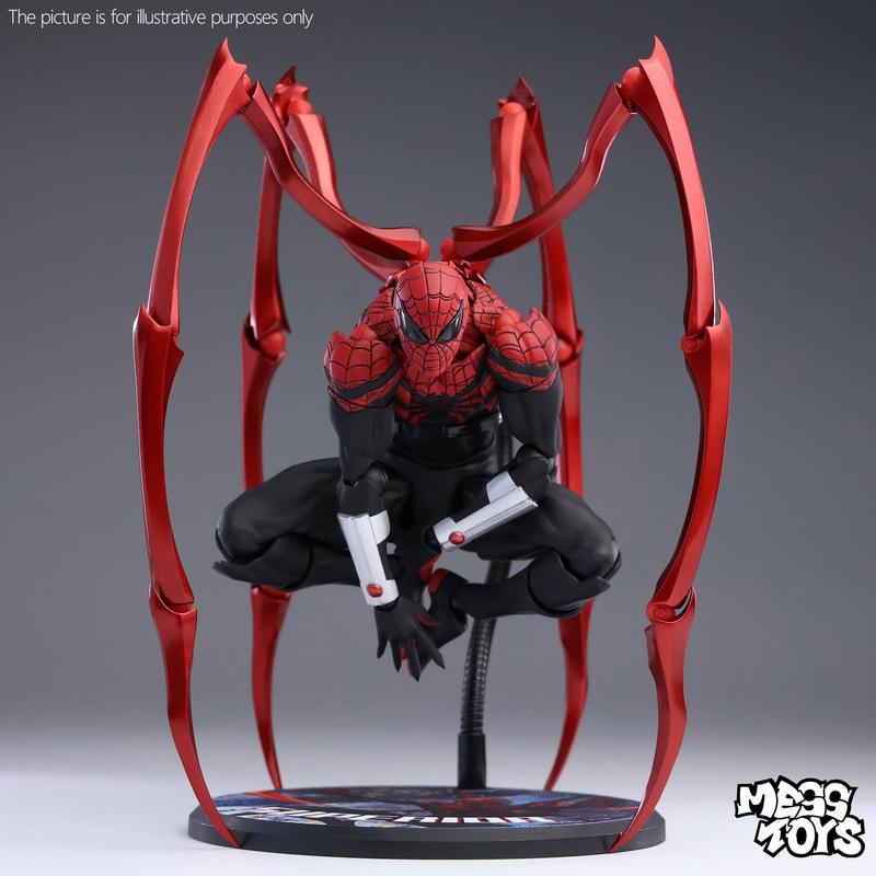 MESS TOYS 章帕克 究极蜘蛛侠 究极邻居关节可动手办模型|undefined