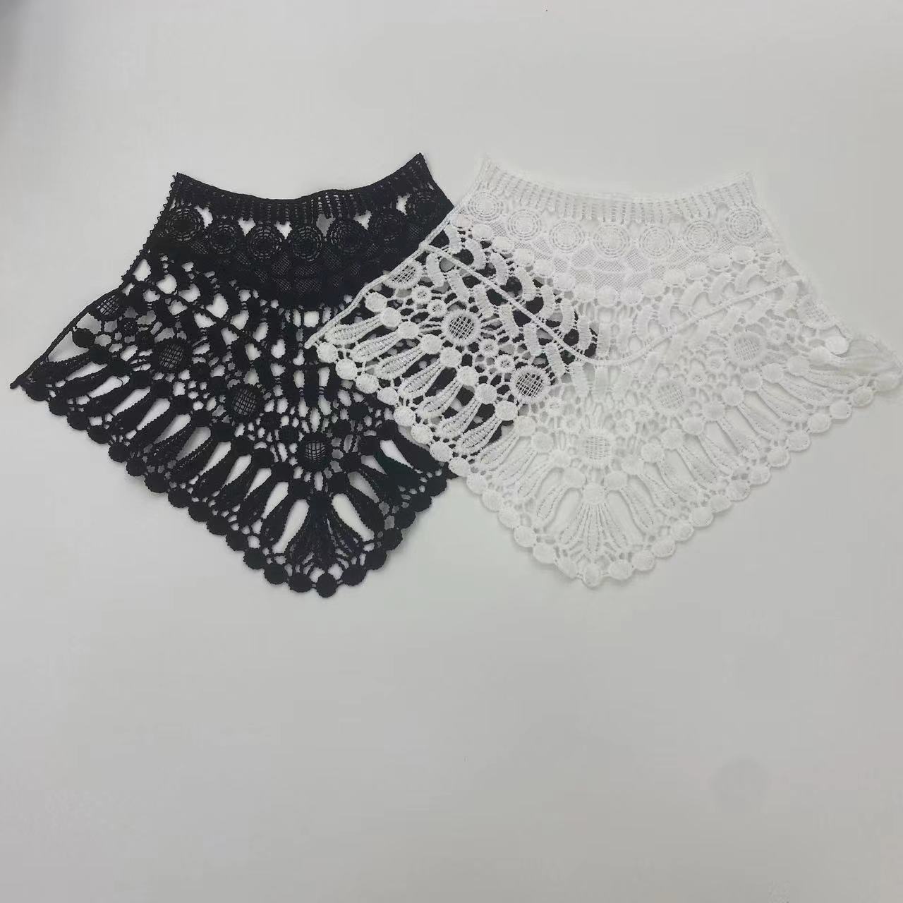 蕾丝花边时尚女装领花刺绣水溶花边牛奶丝花边 厂家直供现货供应